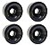 Roda Revenge Flag Preta 65mm 78a - Cruiser Longboard - Imagem 5