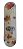 shape de maple canadense  street skateboard natural - Imagem 1