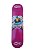 shape de skate profissional marfim Caveira Rosa - Imagem 1