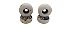 Roda De Skate Street Branca 51mm com detalhes no acabamento - Imagem 5