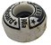 Roda De Skate Street Branca 51mm com detalhes no acabamento - Imagem 1