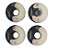 Roda De Skate koston Branca e preta  53mm 100a - Imagem 6
