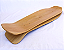 Shape Old School Anos 80/90 Street Skateboard modelo  nose quadradinho, liso natural - Imagem 4