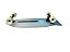 Simulador Surf modelo 2 azul com truck de bucha - Imagem 6