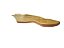 shape longboard rebaixado  liso natural na cor madeira - Imagem 4