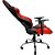 Cadeira Gamer MX7 Giratoria Preto/Vermelho MYMAX - Imagem 4