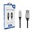 Cabo Lightning Para Usb A - 1,2M Aluminum Mobile Premium - Imagem 1