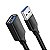 Cabo USB Extensor 3.0 1M Preto Macho x Fêmea - Imagem 1