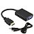 Conversor HDMi x VGA c/Áudio P2 KP-5032 Knup - Imagem 1