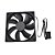 Cooler para Gabinete 120mm 3p Molex Preto KP-VR309 Knup - Imagem 4