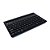 Teclado Sem Fio ABNT2 Bluetooth Preto Multimídia c/Suporte para Smartphone K-BT200 C3Tech - Imagem 1