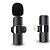 Microfone de Lapela Sem Fio Preto MT-2218A Tomate - Imagem 1