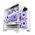 Gabinete Gamer Aquário Soul Pro BG-052 mATX Branco Vidro Temperado c/3 Coolers RGB Bluecase - Imagem 8