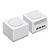 KIT Roteador e Repetidor Wi-Fi Mesh Dualband AC1900 Branco KP-RW404/MS Knup - Imagem 3