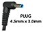 Fonte para Notebook HP 19.5V 3.33A Pino Fino 4.5x3mm - Imagem 3