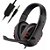Headset Gamer c/Microfone P3 Multimídia Console e PC Vermelho LB-FN606 Leboss - Imagem 1