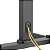 Suporte Rack para Televisão de 37" a 70" c/Rodinhas Suporte para Receptor e Organizador de Cabos SR-150 Vinik - Imagem 8
