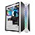 Gabinete Gamer Thalata Mid Tower Branco Alumínio s/Cooler Draxen - Imagem 1
