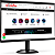 Monitor LED 22" Full HD 1080P 100hz 1ms VGA HDMI Preto 22B30HM2 AOC - Imagem 2
