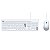 KIT Teclado + Mouse USB Soft Corporativo Branco 107 Teclas ABNT2 PCOSF2W PCYes - Imagem 1
