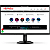 Monitor LED 22" Full HD 1080P 120hz 1ms VGA HDMI Preto 22B30HM3 AOC - Imagem 1