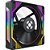 Cooler Fan Para Gabinete RGB Rainbow Molex + 3 Pinos Preto Frosty Fortrek - Imagem 5