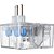 Filtro Protetor de Surto 127/220V 3 Tomadas 3 Pinos NBR Transparente iCamper - Imagem 4