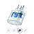 Protetor de Surtos 1 Tomada 127/220V 10A 3 Pinos Transparente iClamper - Imagem 1