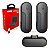 Microfones de Lapela Duplo Sem Fio Preto c/1 Receptor Lightning MT-2216 Tomate - Imagem 1