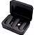 Microfones de Lapela Duplo Sem Fio Preto c/1 Receptor Lightning MT-2216 Tomate - Imagem 2