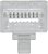 Conector RJ45 Macho Vazado ezCrimp Exbom 10 Unidades - Imagem 4