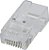 Conector RJ45 Macho Vazado ezCrimp Exbom 10 Unidades - Imagem 2