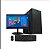 KIT OFFICE com computador Intel Core I3 7100, Placa Mãe H110m, Memória 8GB, SSD NVME 120GB, Gabinete c/Fonte Padrão, Monitor de 19 polegadas e Kit Teclado e Mouse - Imagem 1