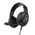 Headset Gamer Pcyes Deffy Black Vulcan com LED Fixo RGB e Conexão USB 2.0 - Imagem 1