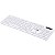 Teclado Multimídia Slim VINIK TCB200 /USB/Branco/Teclas Chocolate/Cabo 1.8m/ - Imagem 4