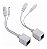Kit Adaptador Injetor e Splitter PoE Passivo RJ45 10/100Mbps com Conector P4 5.5mm - Imagem 1
