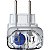Protetor de Surto DPS Clamper Pocket Fit 1 Tomada 10A 2P Bivolt 127V/220V 6kA Transparente - Imagem 3