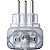 Protetor de Surto iClamper Pocket Fit 1 Tomada 20A 3 Pinos Transparente - Imagem 2