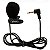 Microfone de Lapela Knup KP-911 P2 3.5mm Mono com Presilha e Espuma para PC, Notebook e Smartphone - Imagem 3