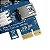Placa Multiplicadora PCIE 1x para 4 Portas USB 3.0 Adaptador Riser Card Expansor de Slot PCI-Express - Imagem 3