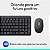 Kit Teclado e Mouse Sem Fio GRAFITE LOGITECH MK250 Bluetooth 1000DPI Layout ABNT2 - Imagem 7
