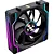Kit Cooler Fan 3x120mm FORTREK Twister ARGB PWM Wireless Preto - Imagem 6