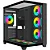 Gabinete Gamer FORTREK Clarity Full Mid-Tower ATX Vidro Temperado Aquário Preto - Imagem 1