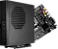 Kit Barebone Mini PC KMEX Nano PC HS-02B2 com Placa-Mãe LGA1700 TH-610 DDR4 SO-DIMM Fonte 90W Wi-Fi Cooler Preto - Imagem 1