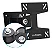 Suporte Fixo Exbom SPTV-B100 para TV e Monitor de 14 a 24 polegadas com Rotação 180° VESA até 100x100 Preto - Imagem 2