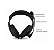 Headset KMEX ARS-7500 P2 40mm com Microfone e Controle de Volume Preto - Imagem 2