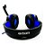Headset Gamer Azul 5.1 P2 LED c/Microfone HF-G600 Exbom - Imagem 3