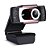 Webcam C3Tech WB-100 FULL HD 1080P C/Microfone Preto Vermelho - Imagem 1