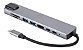 Conversor Type C Multifunção 8 Portas 2x USB HDMI RJ45 SD - Imagem 2