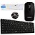 KIT Teclado + Mouse Sem Fio USB BK-S1000 Exbom - Imagem 1